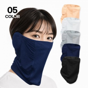 여름용 UV 자외선 햇빛 차단 스포츠 귀 덮는 메쉬 쿨핏 멀티프 마스크