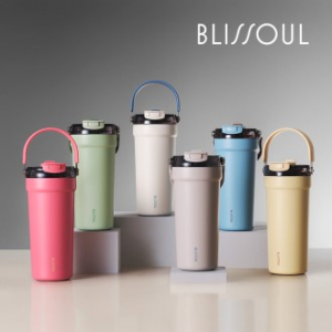 [락앤락]블리쏘울 카페 세라믹 핸들 텀블러 700ml