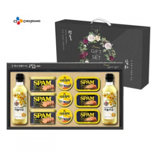 행복한 선택 53호 (백설 카놀라유500ml*2+사조참치 85g*3+스팸200g*3+스팸120g*3)