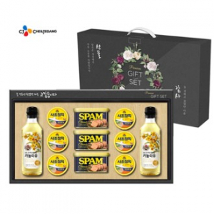 행복한 선택 25호 (백설 카놀라유500ml*2ea+사조참치 85g*6ea+스팸200g*3ea)