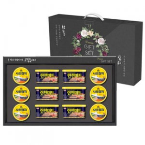 롯데햄 참치세트 37호 (롯데런천미트 200g 6ea  + 사조살코기참치 85g 6ea)