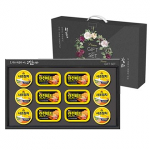 롯데햄 참치세트 39호 (롯데런천미트 200g 6ea  + 사조살코기참치 85g 6ea)