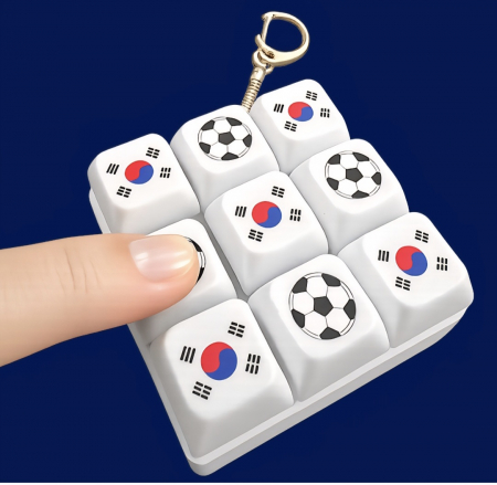 월드컵 딸깍이 키링 키랩 키보드 축구공 #2