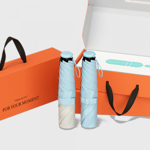 루티네 초경량 미니 암막 3단 양우산 자매 모녀 선물세트 로맨틱투톤+파스텔블룸