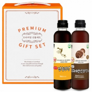 만능간장510ml+표고버섯간장510ml 간장세트