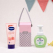 아이깨끗해 핸드워시 + 바세린핸드크림60ml  (하트케이스 + 스티커포함)