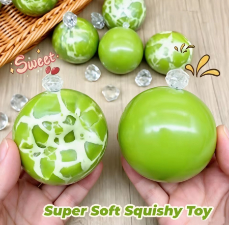 왁뿌볼 말랑이 슬랑이 크런치 스트레스볼 #2