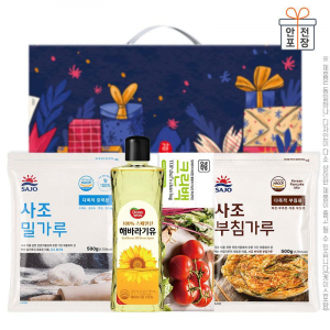 동원해바라기유 사조밀가루500g 부침가루500g 크린백(4종) / 박스단위 무료배송