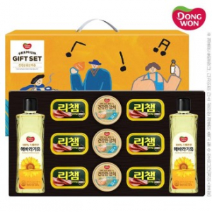 동원 오일혼합세트236호(동원해바라기유2개 참치3개 리챔6개)
