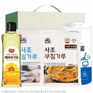 동원해바라기유 사조밀가루500g 부침가루500g 키친타올(4종) / 박스단위 무료배송