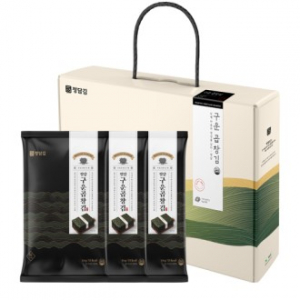 정담김 명절 두번 구운 곱창김 (14g) 10봉 선물세트