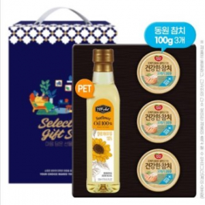 탑셰프페트해바라기유 동원참치3P(4종)