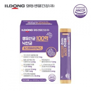 [일동생활건강] 생유산균 100억 낙산균 포스트바이오틱스 2g x 30포