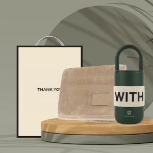 시즈넬 베이직 극세사 담요+위드핸들텀블러400ml