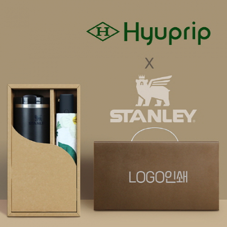 협립3단 뉴플라워즈 완전자동 양우산 +스탠리887ml 텀블러-세트 #2