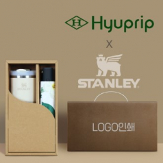 협립3단 뉴플라워즈 완전자동 양우산 +스탠리591ml 텀블러-세트