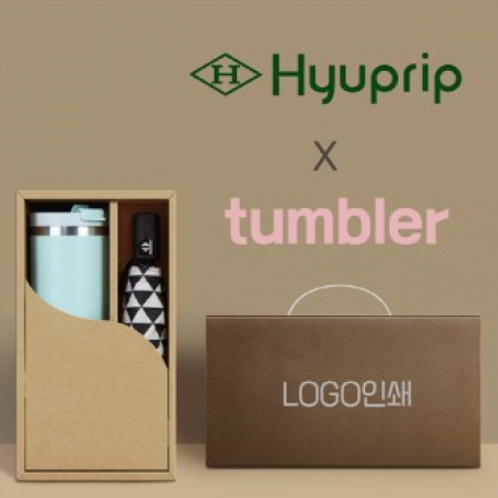 협립3단미니스타앵글완전자동우양산 +킹덤 이중진공 핸들 텀블러-세트 #2