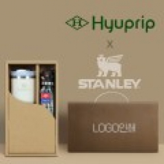 협립 3단 선염체크 우산 +스탠리591ml 텀블러-세트