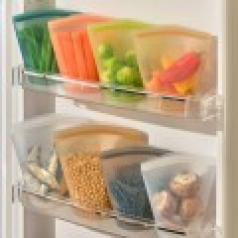 실리팟 실리콘 컵 지퍼백 중