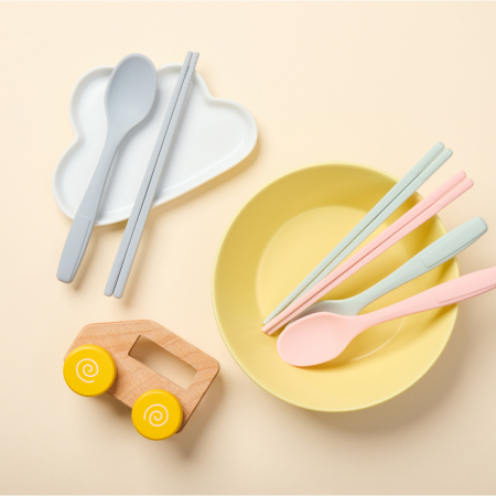 실리팟 실리콘 어린이 수저 세트 #3