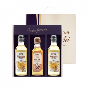 백설 카놀라유 올리고당 선물세트