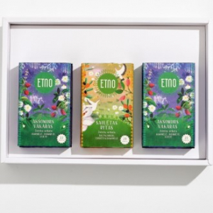 북유럽 허브티 ETNO 3P 혼합세트B 벨벳 2박스+써니 1박스 64T