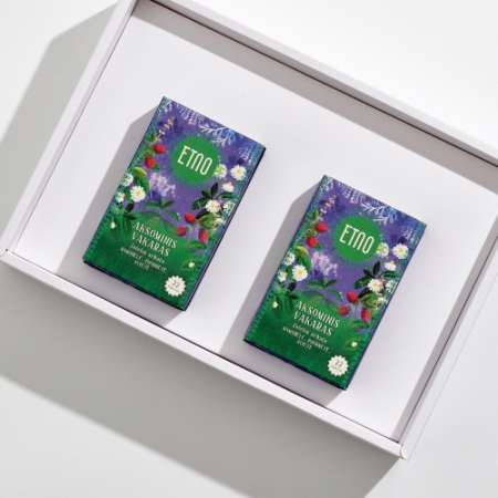 북유럽 허브티 ETNO 벨벳 2P 선물세트 44T #3