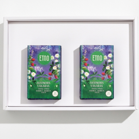 북유럽 허브티 ETNO 벨벳 2P 선물세트 44T #2