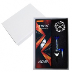 혼마 3피스 TW 3구 볼마커칩 자석티 고급 싸바리케이스