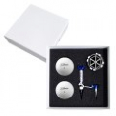 타이틀리스트 PRO V1x 2구 볼마커칩 고급 싸바리케이스