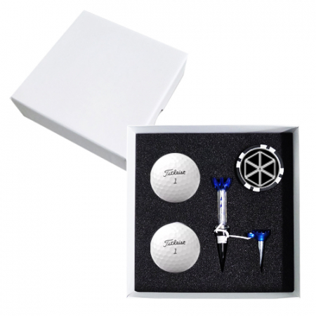 타이틀리스트 PRO V1 2구 볼마커칩 고급 싸바리케이스 #2