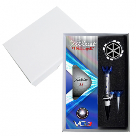 타이틀리스트 VG3 3피스 3구 볼마커칩 자석티 고급 싸바리케이스 #2