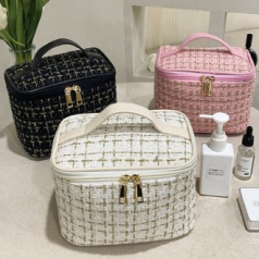 코코 트위드 빅 파우치