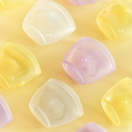 실리팟 실리콘 동물 유아지퍼백 #3