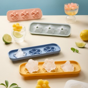 실리팟 실리콘 플라워 아이스트레이