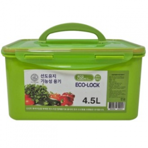 신선도 유지기능 밀폐용기 4500ml