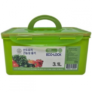 신선도 유지기능 밀폐용기 3100ml