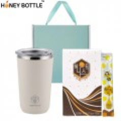 허니보틀 소프티 텀블러 390ml 국내산 꿀스틱 허니스틱10포