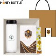 트라이탄 허니보틀 500ml 국내산 꿀스틱 허니스틱 10포 답례품 기프트세트