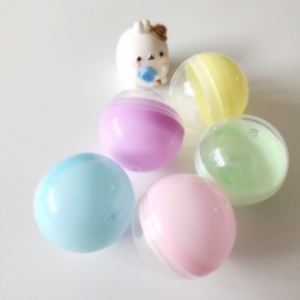 반투명 파스텔컬러 뽑기 캡슐 32mm