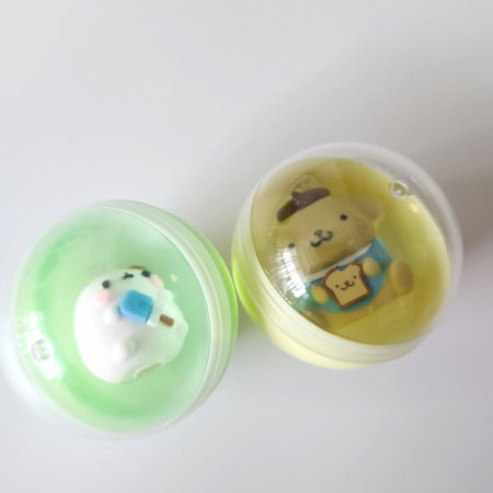 반투명 파스텔컬러 뽑기 캡슐 50mm #4