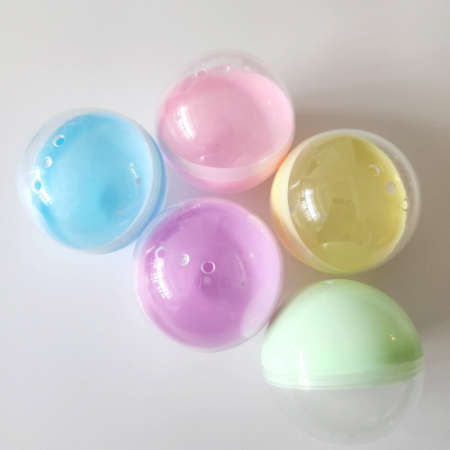 반투명 파스텔컬러 뽑기 캡슐 70mm #5