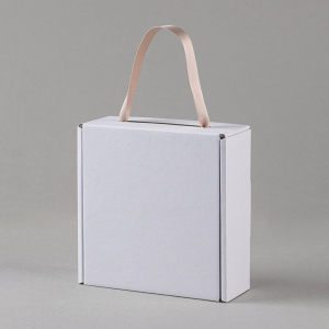 인기박스 G형 끈손잡이 선물상자 화이트(가로 16~36cm)