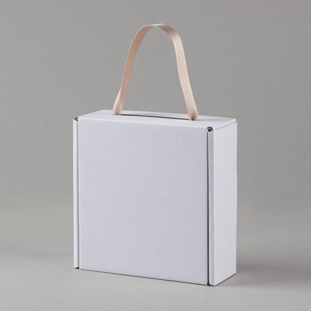 인기박스 G형 끈손잡이 선물상자 화이트(가로 16~36cm) #2