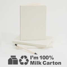 ESG 친환경 우유갑 리사이클 다이어리 (만년형) 펜 세트