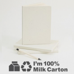 ESG 친환경 우유갑 리사이클 다이어리 (만년형) 펜 세트