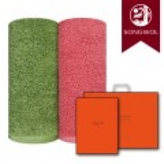 송월타올 컬러풀 170g (30수/40*80cm) 2매입 선물세트(박스+쇼핑백 포함)