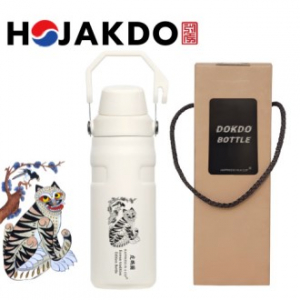 한국전통 호작도텀블러 독도보틀 패스트플로우 450ml