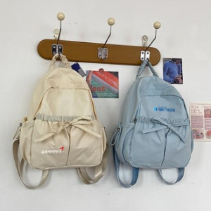 리본 가방 데일리 백팩 가방 H375