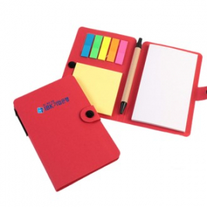 버튼식 메모패드 볼펜 세트구성 H354